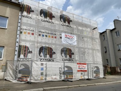 Rekonstrukce bytového domu - Husova, Blovice