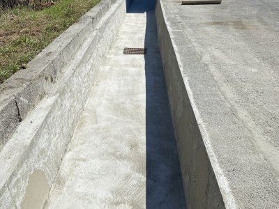 Opravy komunikací + odvodňovací žlab - Klatovy