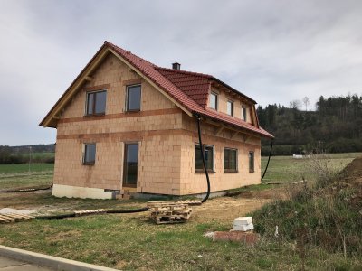 Hrubá stavba - RD Příchovice