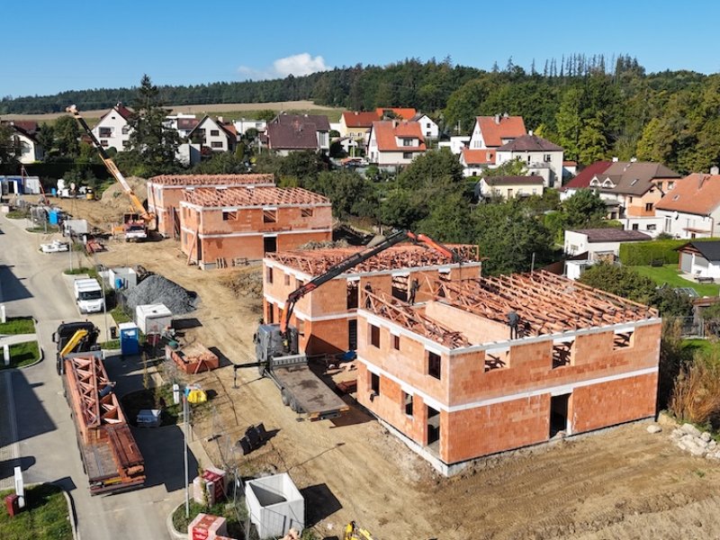 Blovické terasy - etapa 2 - 3. etapa Obytné zóny Blovice