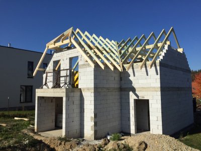 Hrubá stavba - RD Nebušice