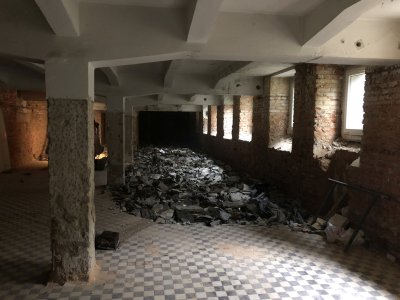 Bourací práce v areálu Škoda Plzeň